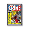 Vintage Comic Cover Crime Does Not Pay Nov No 24