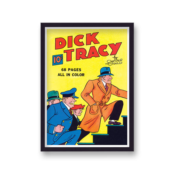 Vintage Comic Cover Dick Tracy