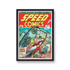 Vintage Comic Cover Speed Comics No 1