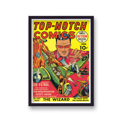 Vintage Comic Cover Top Notch Comics No 2