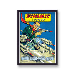Vintage Comic Cover Dynamic Comics No 9