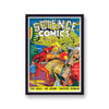 Vintage Comic Cover Science Comics No 2