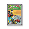 Vintage Comic Cover Super Mystery Comics July