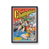 Vintage Comic Cover Champion Comics No 10