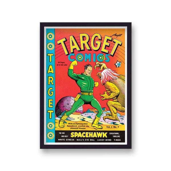 Vintage Comic Cover Target Comics Vol 1 No 7