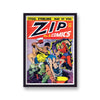 Vintage Comic Cover ZIP Comics No 8