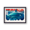 Jaws Reimagined Movie Print New 5 Classic Shark Swim Through JAWS