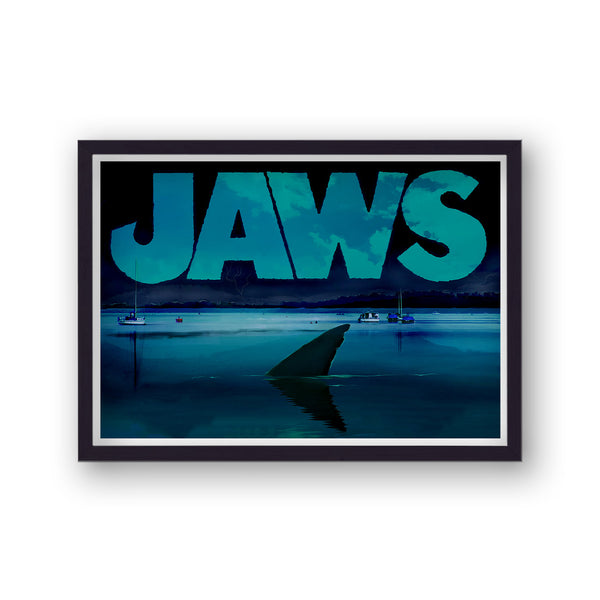 Jaws Reimagined Movie Print New 7 Night Lagoon