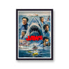 Jaws Reimagined Movie Print New 12 Character Collage B