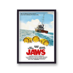Jaws Reimagined Movie Print New 15 Shark 3 Barrels