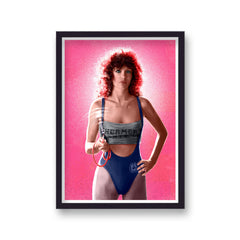 Weird Science Reimagined Movie Print Lisa Shermer High Gym Teacher