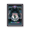 Robocop VS ED209 Reimagined Movie Print