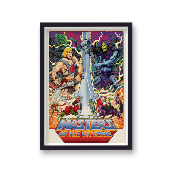 Masters Of The Universe Vintage Movie Print