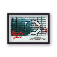 An American Werewolf In London TCR Blood Spatter Movie Print