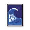 Point Break Giant Wave Reimagined Movie Print