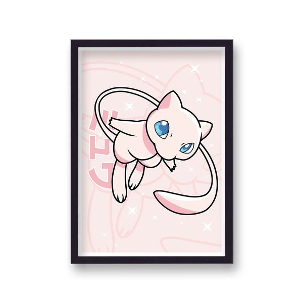 Pokemon Print Mew Pink v1