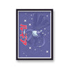 Pokemon Print Lugia Purple