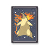 Pokemon Print Typhlosion
