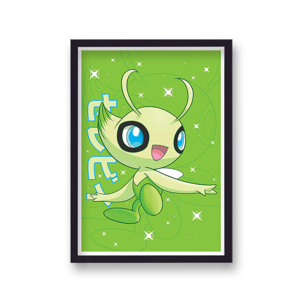 Pokemon Print Celebi