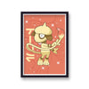 Pokemon Print Smeargle Red