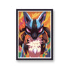 Pokemon Print Lucario Close Up v2