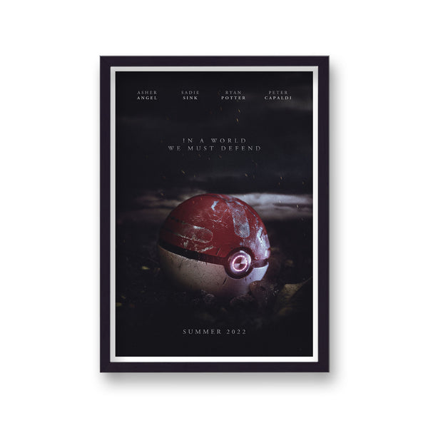 Pokemon Pokeball Poster