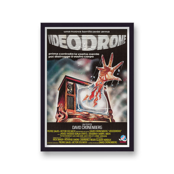 Vintage Movie Poster Videodrome Italian