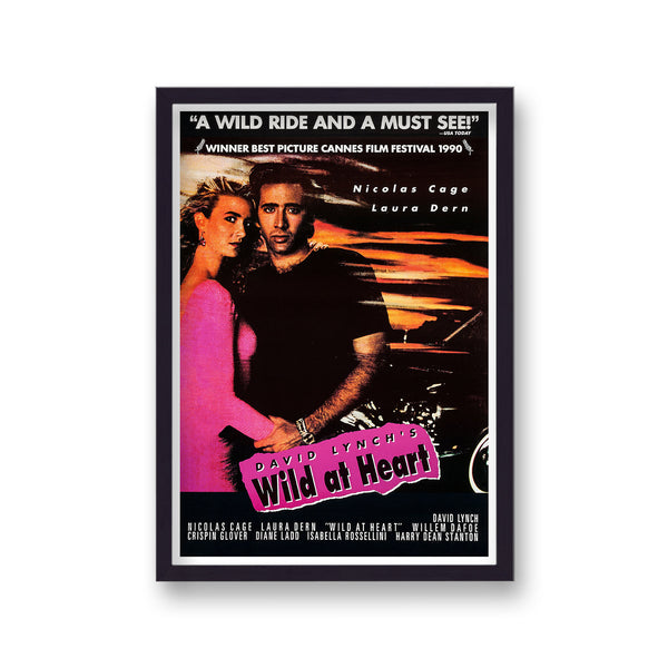 Vintage Movie Poster Wild At Heart Promo