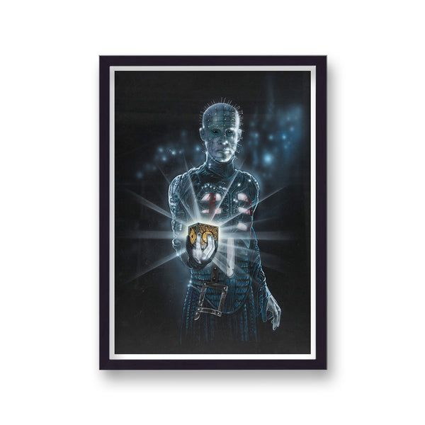 Vintage Movie Poster Hellraiser Pinhead Art