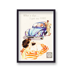 Vintage FIAT 1400 Print