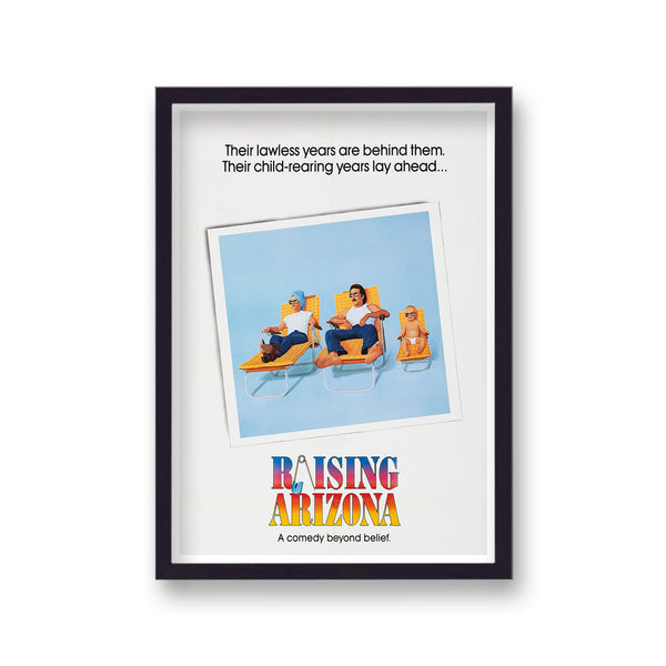 Vintage Movie Poster Raising Arizona