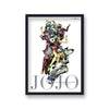 JoJo's Bizarre Adventure Vintage Anime Poster Print v2