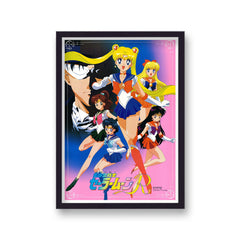 Sailor Moon Vintage Anime Poster Print v2