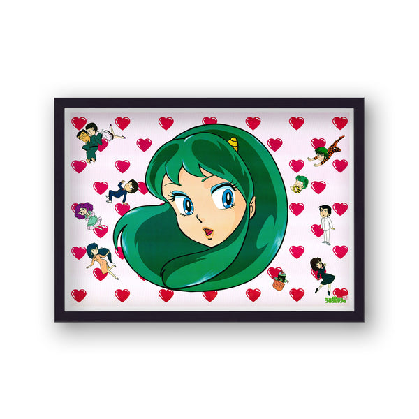 Urusei Yatsura Vintage Anime Poster Print v1