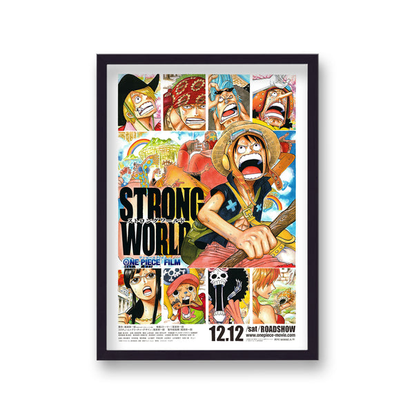 One Piece Vintage Anime Poster Print v2