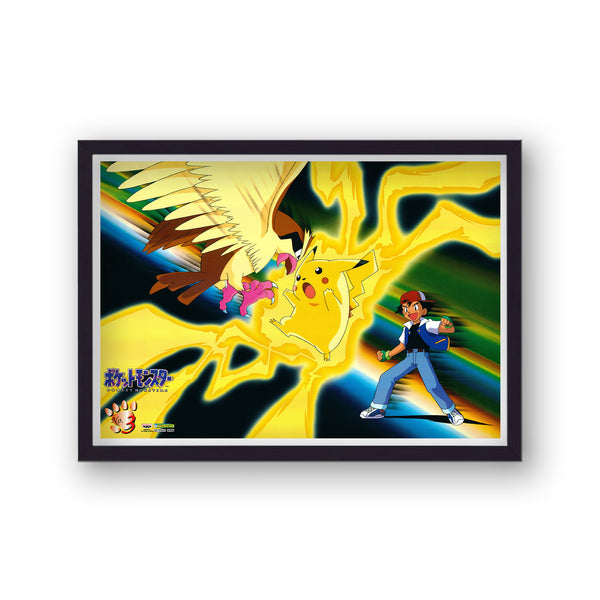 Pokemon Vintage Anime Poster Print v40