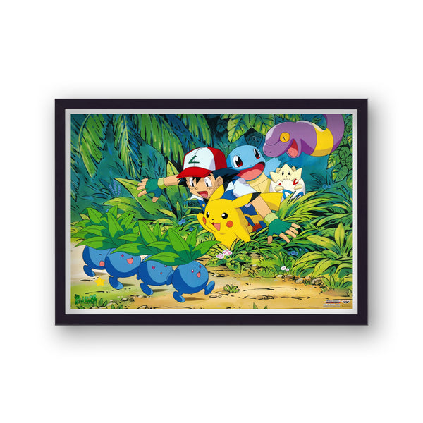 Pokemon Vintage Anime Poster Print v21