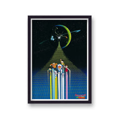 Doraemon Vintage Anime Poster Print v2