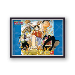 One Piece Vintage Anime Poster Print v4