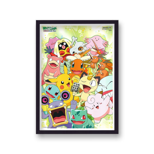 Pokemon Vintage Anime Poster Print v26
