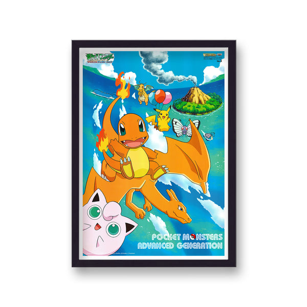 Pokemon Vintage Anime Poster Print v30
