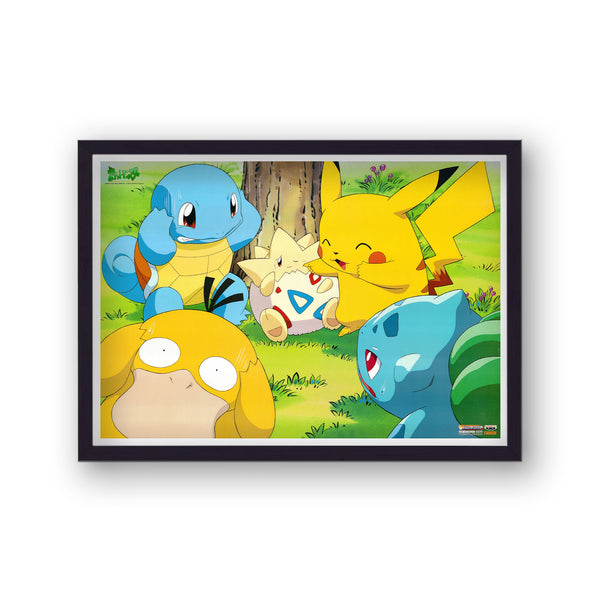 Pokemon Vintage Anime Poster Print v31
