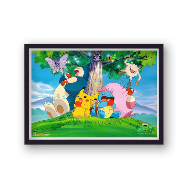 Pokemon Vintage Anime Poster Print v32