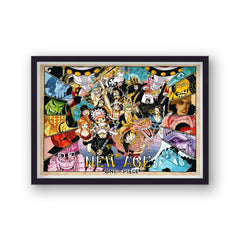 One Piece Vintage Anime Poster Print v9