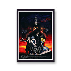 Black Butler Vintage Anime Poster Print v1