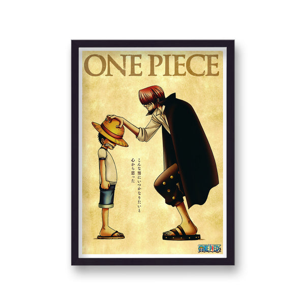 One Piece Vintage Anime Poster Print v10