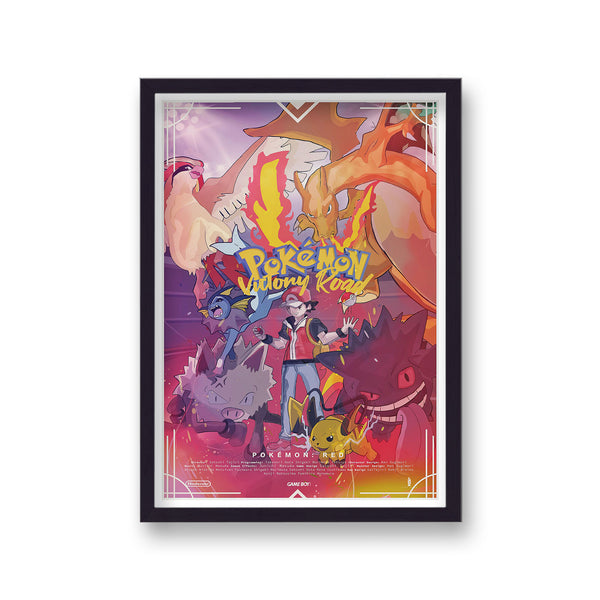 Pokemon Vintage Anime Poster Print v36