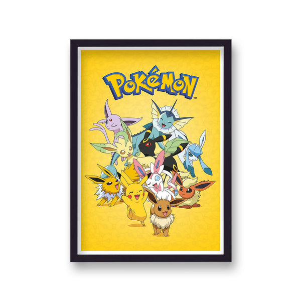 Pokemon Vintage Anime Poster Print v38