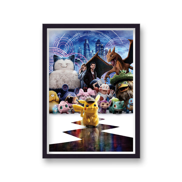 Pokemon Detective Pikachu Movie Poster Print