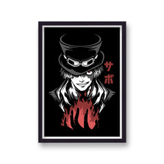 One Piece Sabo Charater Poster Print